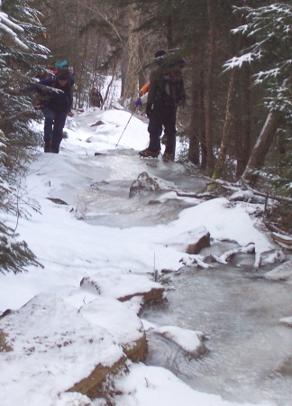 Icy trail!