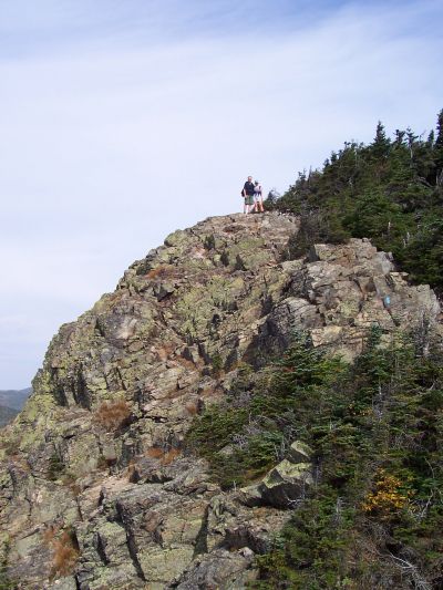 near top of Flume